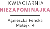 Logo Kwiaciarnia Niezapominajka Agnieszka Fencka w Jaworznie